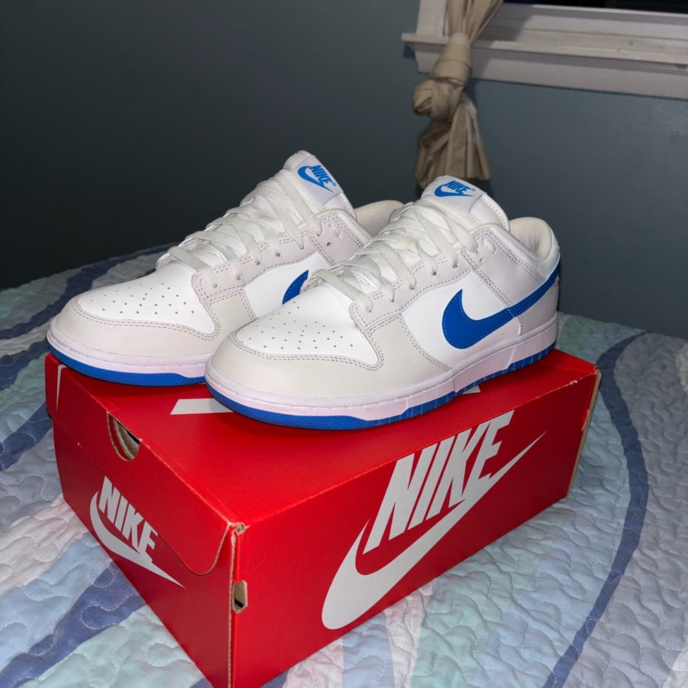 Nike Dunk Low Retro ‘Summit White / Photo Blue’ (Size 10.5)